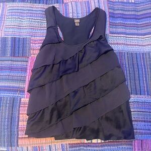 TARGET Limited Edition Brown Frilled Tank